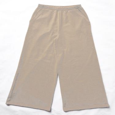 Imagem de CALCA PANTALONA FEMININA. BASIC+, EM MALHA DE ALGODÃO E POLISTER, REFERENCIA S136 NA COR AREIA