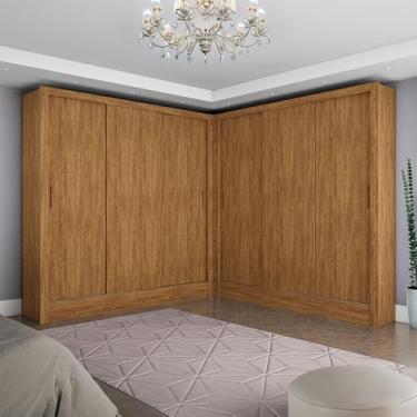 Imagem de Carioca Móveis - Closet Casal Duplo Dubai 6 Portas 6 Gavetas