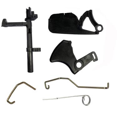 Imagem de LUOCHENGHUA MS170 MS180 Haste de estrangulamento de gatilho de motosserra com conjuntos de eixo de interruptor de mola de gatilho serve para Stihl 017 MS170 018 MS180 Compatível com 1130 182 0900