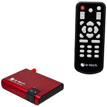 Imagem de Receptor de TV Digital Automotivo, E-Tech Imports, Car_Electronics, Vermelho, Pequeno