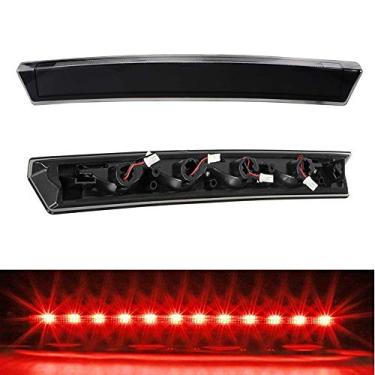 Imagem de Luz de parada 3ª de montagem alta compatível com Ford Mustang 1999-2004 terceiro centro de carga traseira traseira LED barra de luz de freio lanterna traseira traseira (transparente)