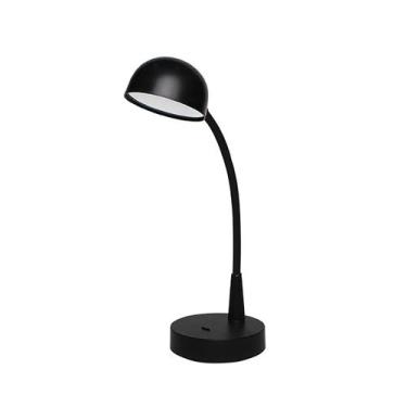 Imagem de Luminária de Mesa LED Taschibra CUP Recarregável, Preto