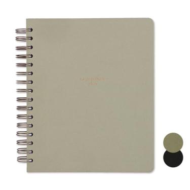 Imagem de Agenda diária de produtividade com visualização mensal – painel grande de 3 meses para gerenciamento de tempo, atenção plena, autocuidado, definição de objetivos, lista de tarefas – capa rígida com