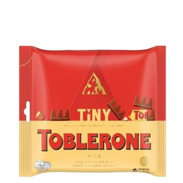 Imagem de MINI TOBLERONE CHOCOLATE AO LEITE NOUGAT MEL AMÊNDOAS 200G