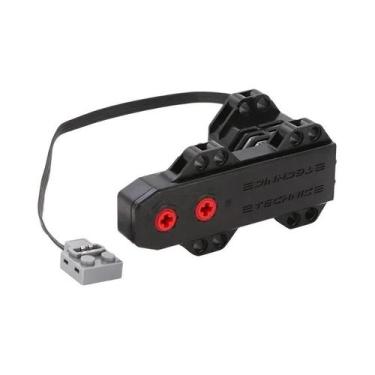 Imagem de Grande Carro Robô Rc Brinquedo Micro Motor Servo Direção Potência Cont
