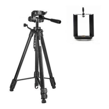 Imagem de Tripe Universal Fotográfico 1,80 Meotros + Suporte Celular