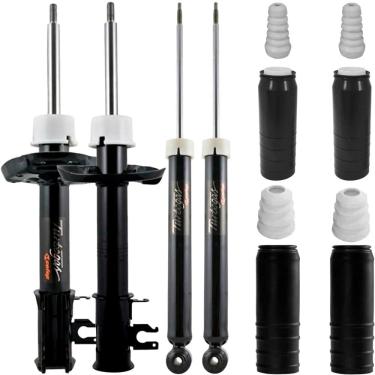 Imagem de Kit 4 Amortecedor Dianteiro Traseiro Fiat Grand Siena Cofap