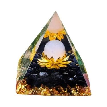 Imagem de Pirâmide De Orgonita De Ametista, Gerador De Energia De Cristal De Cur