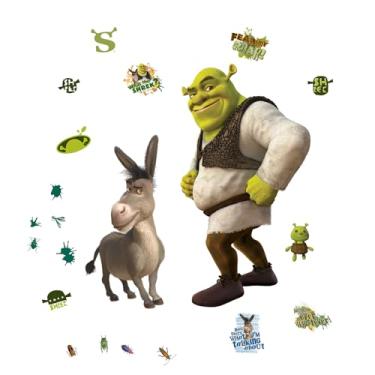 Imagem de RoomMates Decalques de parede Shrek and Burro, RMDM5561