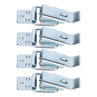 Imagem de Fechadura Com Ferrolho, 4 Unidades, à Prova d'água, Mola, Caixa, Trava, Fixadores de Hardware, Aço Inoxidável, Anticorrosão, M, Ferramentas