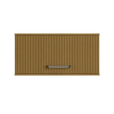 Imagem de Armário Geladeira 80cm 1 Porta Criare Freijo Ripado - SSX Multicoisas 