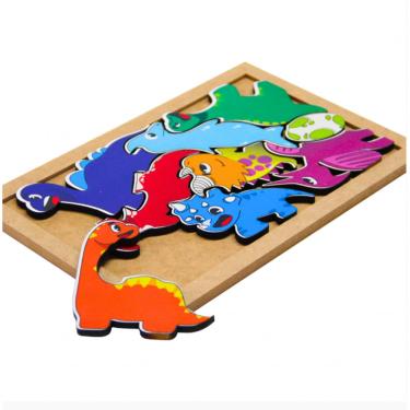 Imagem de Quebra-Cabeça Encaixe Dinossauro