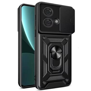 Imagem de Capa Capinha Armadura C/ Proteção da Camera Suporte Anel 360 Para Motorola Edge 40 Neo