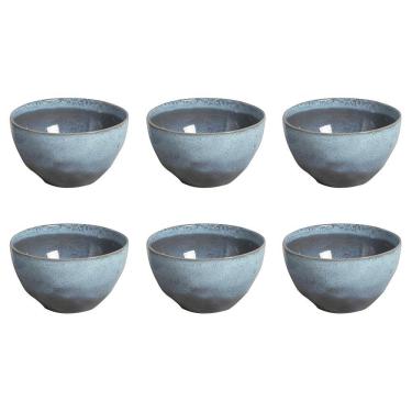 Imagem de Conjunto de Bowls Orgânicos Breeze Porto Brasil em Stoneware 558ml – 6 Peças