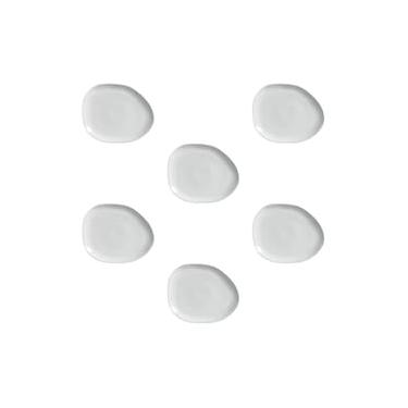 Imagem de Conjunto de Pratos Oval Porto Brasil Orgânico New White 31cm - 6 Peças