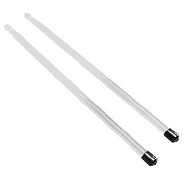 Imagem de Mingzhe Tambores Brilhantes de Tambor Transparente de Acrílico Bastão de água Gorda de água Gorjeta Bandas de Equipamentos Eletrônicos