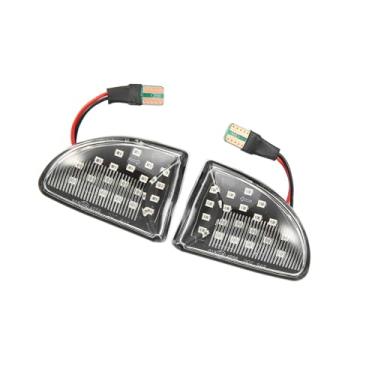 Imagem de INFINAUTO 1 par de acessórios de marcadores de carro luzes de sinalização lateral conjunto de luz de seta 4519067700C40A A4519067700C40A para Smart Fortwo 2008-2016, design elegante e transparente