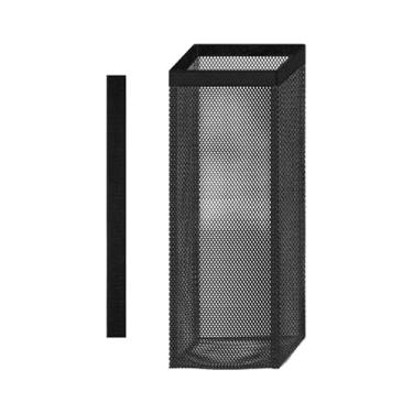 Imagem de Generic Saco de fiapos para ventilação de secadora externa, coletor de fiapos espesso, prático, fácil instalação, fácil lavagem, saco de filtro de pó, tampa