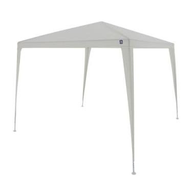 Imagem de Tenda Gazebo Tubular 3m x 3m Polietileno Branca Bel, 3m x 3m