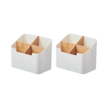 Imagem de Organizador De Controle Remoto De TV Multiuso Para Mesa, Escritório, Q