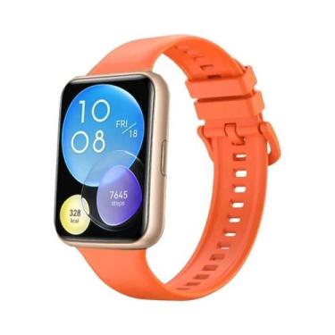 Imagem de Pulseira De Substituição De Silicone Para Huawei Watch FIT 2 Com Fivel