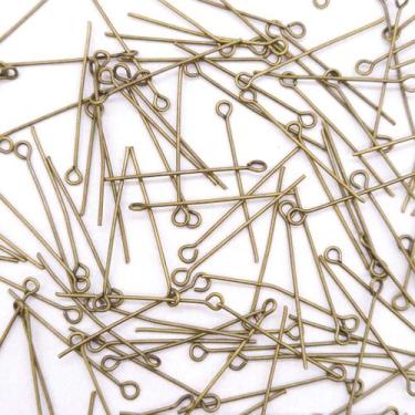 Imagem de Alfinete Contra Pino Metal Ouro Velho 30mm 1000pçs 150g - Macall