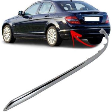 Imagem de Friso Parachoque Traseiro C200 C280 2008 À 2011 - Esquerdo