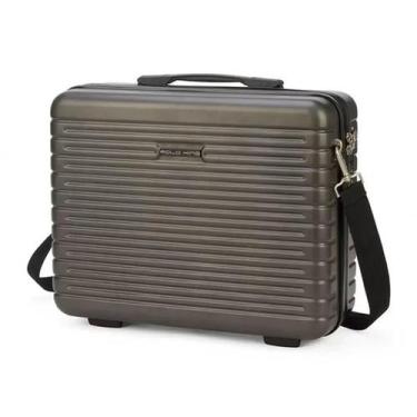 Imagem de Pasta Executiva Abs Rígida Para Notebook Masculina Polo King, Grafite