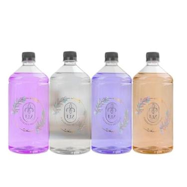 Imagem de Difusor Refil de Ambiente para varetas aromatizador odorizador de ambiente(BB Azul,500 ML)