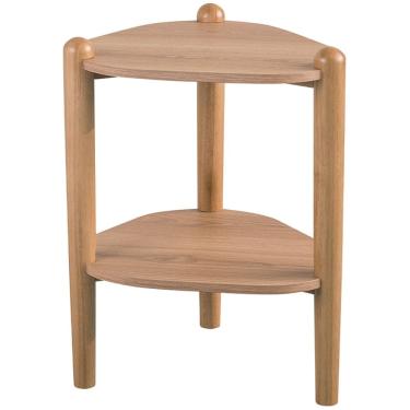 Imagem de Mesa Lateral Para Sala de Estar Pés Madeira Trium A03 Hanover Roble - Lyam Decor