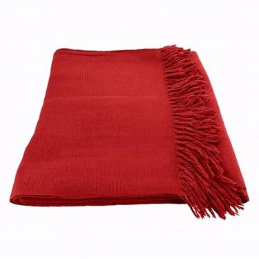 Imagem de Capa de sofá extra grande 100% algodão king size - Capa de sofá grande, macia e decorativa para conforto, estilo e qualidade (Terracota)