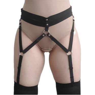 Imagem de Cinta Liga Elástica para Pernas - Garter Fetiche Ajustável - Almah Fas