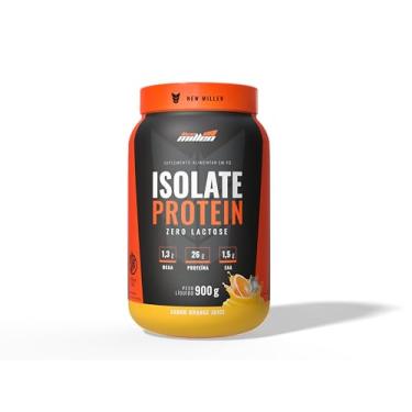 Imagem de Isolate Protein 900g - Zero lactose - New Millen Sabor Orange Juice