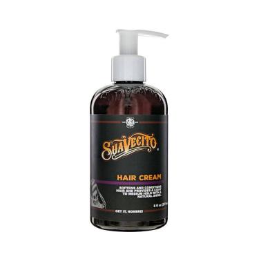 Imagem de Creme para cabelo Suavecito Medium Shine Light Hold Frasco de bomba de 240 ml