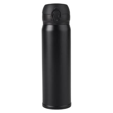 Imagem de Garrafa Térmica Inox 350ml Colorida com Trava na Tampa – Compacta, Segura e Estilosa