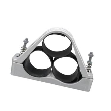 Imagem de Baoblaze Grampo de cabo de metal para instalação de cabos de fios, reparo, acessórios para eletricistas, manutenção profissional, liga de alumínio, serviço, 55 a 68 Mm