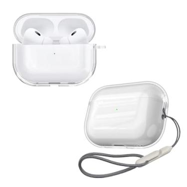 Imagem de Capa Protetora de Silicone Nerdcase Compatível com AirPods Pro 3, Transparente