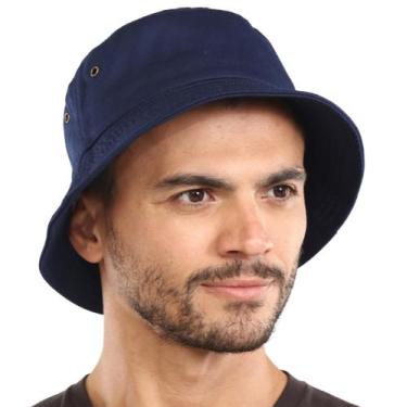 Imagem de Hat Tough Headwear Summer Bucket Hat UPF50+ Navy