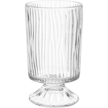 Imagem de Vaso Decorativo Home&co Com Pé Vidro 17x10x10cm Transparente