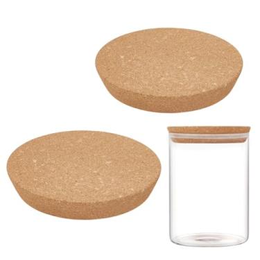 Imagem de NBEADS 2 peças, 2 tamanhos, rolhas de garrafa de cortiça, garrafas de vidro, rolhas de tampas, tampas de pote de conserva para cozinha, casamento, vinho, garrafa de cerveja, artesanato, 14 a 16 cm