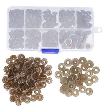 Imagem de Olhos de boneca coloridos, resina de plástico, acessórios para fabricação de brinquedos de pelúcia, vários tamanhos, olhos de substituição diy para bonecas, ursinhos de pelúcia,