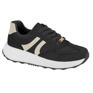 Imagem de Tenis Vizzano Casual Ref 1452.106.30807 Preto/branco 37