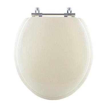 Imagem de Assento Sanitario Almofadado Parati Bege Claro Para Vaso Logasa - Pont