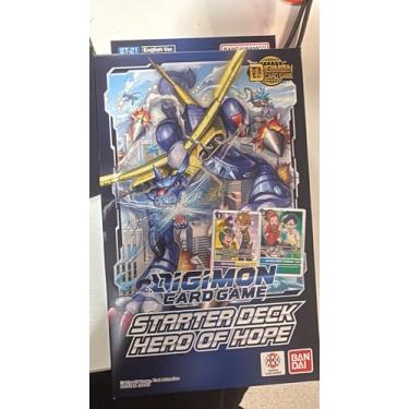Imagem de Digimon TCG Hero of Hope Starter Deck ST-21 [54 Cards]