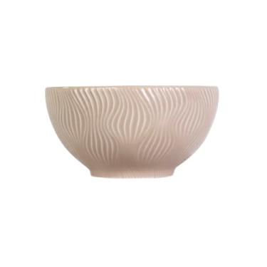 Imagem de Germer, Bowl em porcelana, modelo Sinuosa, Ø 12,5 cm, 360 ml, Creme - FL