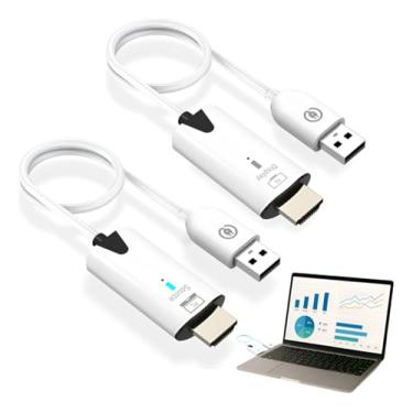 Imagem de Transmissor Receptor De Áudio E Vídeo Hdmi Sem Fio 30 Metros Rabicho