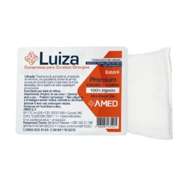 Imagem de Kit com 50 Compressa De Gaze Algodonada Estéril 10cm X 50cm