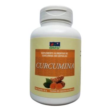 Imagem de Curcumina Suplemento de Cúrcuma, 40mg, Sabor Natural, 60 Cápsulas