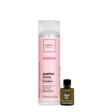 Imagem de Kit Cadiveu Professional Essentials Quartzo Shine Shampoo e Açaí Oil (
