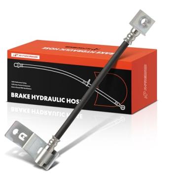 Imagem de A-Premium Mangueira hidráulica de freio lateral do passageiro traseiro compatível com modelos Ford - F-350 Super Duty 2017-2018, F-450 F-550 Super Duty 2017, com roda traseira única